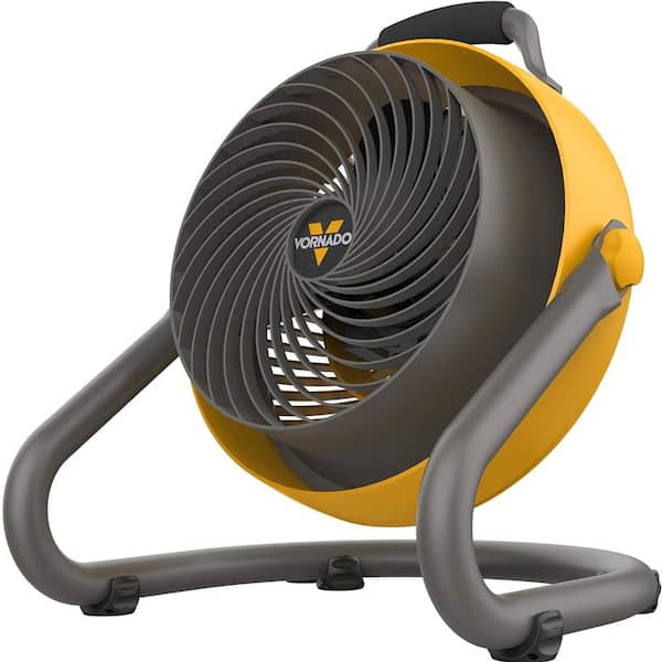 16 Inch 3 Speed Large Heavy Duty Air Circulator Shop Fan, Yellow