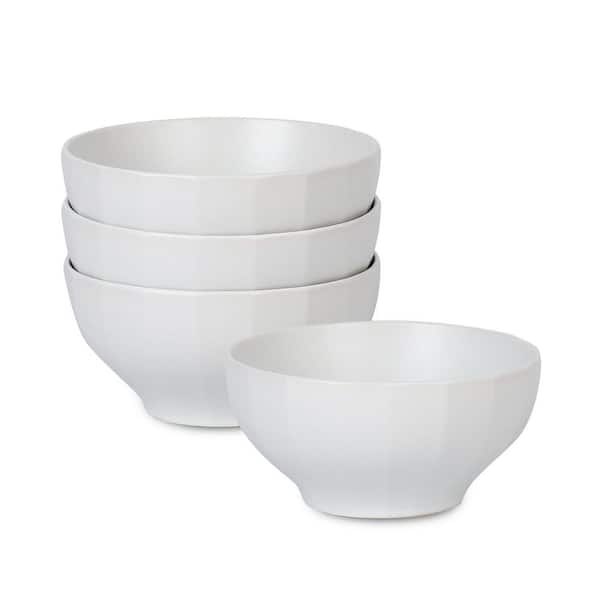 STONE LAIN Rio 4-Piece 24.5 fl oz Beige Stoneware Bowl Set (Service for 4)