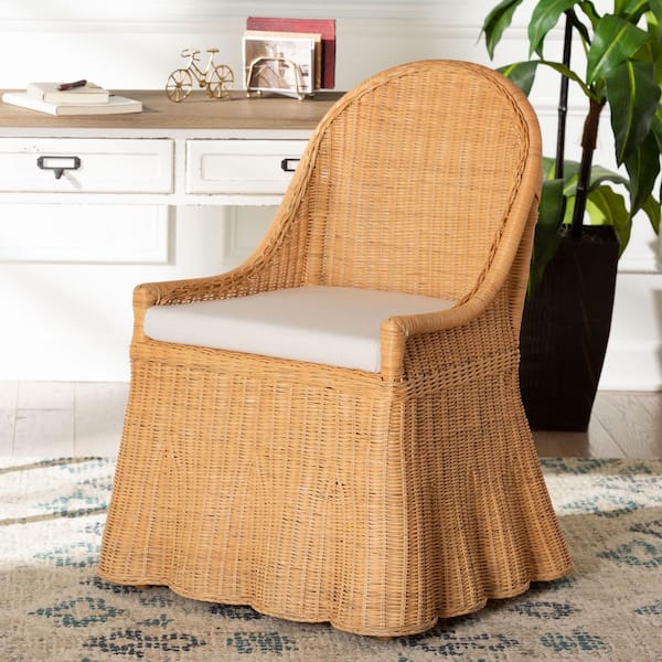 Maya Light Honey Rattan Accent Chair