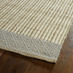 Colinas Ivory 2 ft. x 3 ft. Reversible Area Rug