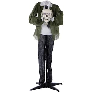5 ft. Animatronic Headless Man Halloween Prop, Indoor or Outdoor Halloween Decoration, Battery-Operated