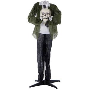 5 ft. Animatronic Headless Man Halloween Prop,  Indoor or Outdoor Halloween Decoration, Battery-Operated