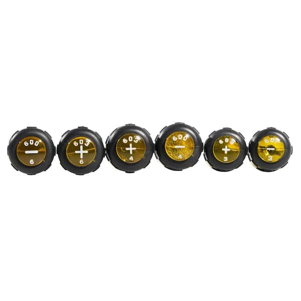 Klein Tools Screwdriver Set Plus Magnetizer, Cushion-Grip, 6