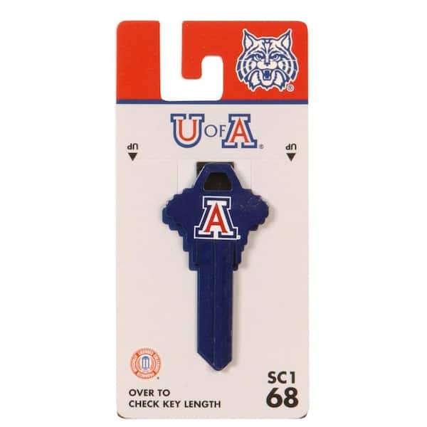 Hillman #68 NCAA Arizona Wildcats Key Blank
