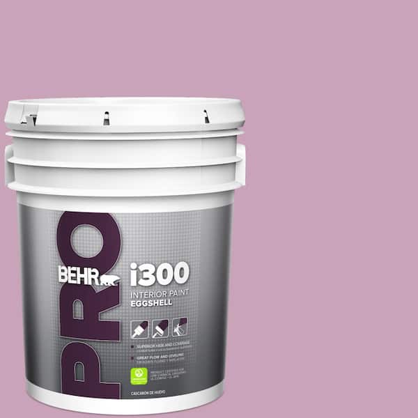 BEHR PRO 5 gal. #690D-4 Taste of Berry Eggshell Interior Paint