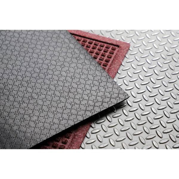 Waterhog Square Pattern Grill Mat - Bordeaux