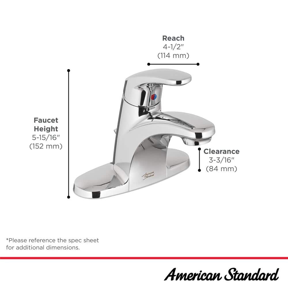 Matte Black Single-Handle Modern Bathroom Faucet