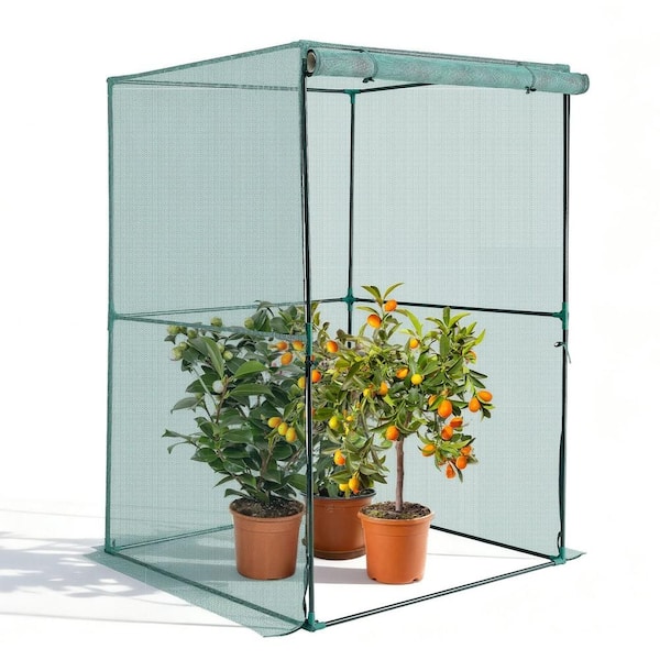goen° plant planet　ふくろうブランケット SKONYON Plant Protection Crop Cage, 3.9 ft. x 3.9 ft. x 5.9 ft