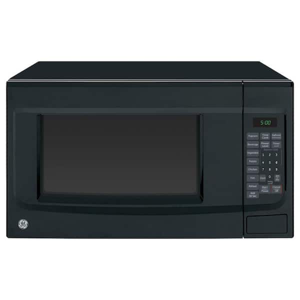 GE 1.4 cu. ft. Countertop Microwave in Black