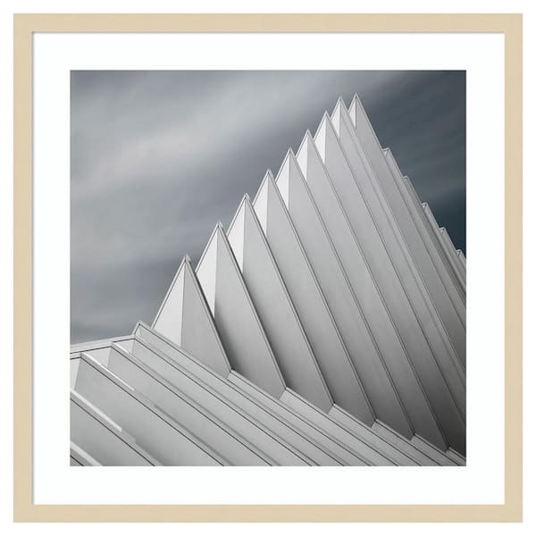 Amanti Art Agtam A by Gilbert Claes 1 Piece Framed Giclee Architecture Art Print 25 in. x 25 in.