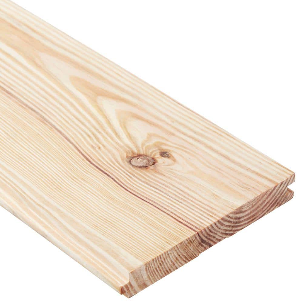 1 in. x 6 in. x 12 ft. #2 Southern Yellow Pine Tongue and