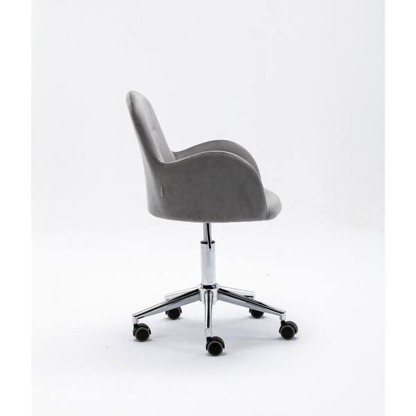 gray office chair no arms