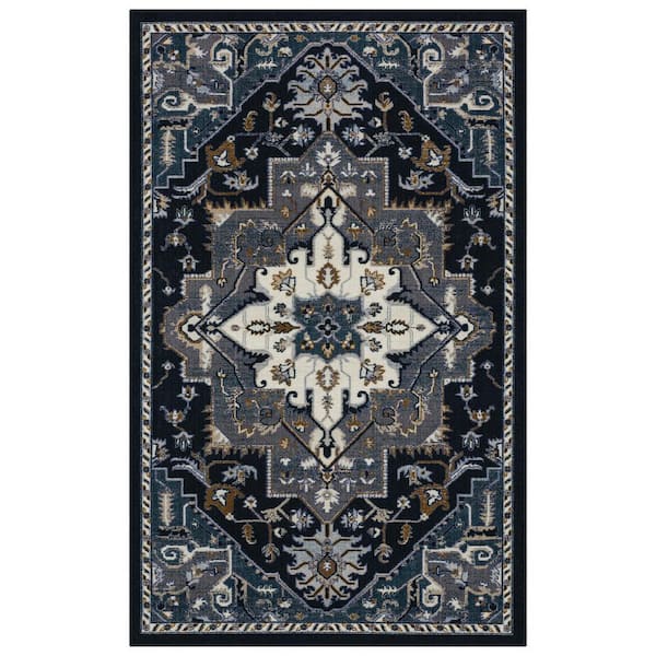 Mohawk Home Sinaloa Navy 7 ft. 6 in. x 10 ft. Area Rug