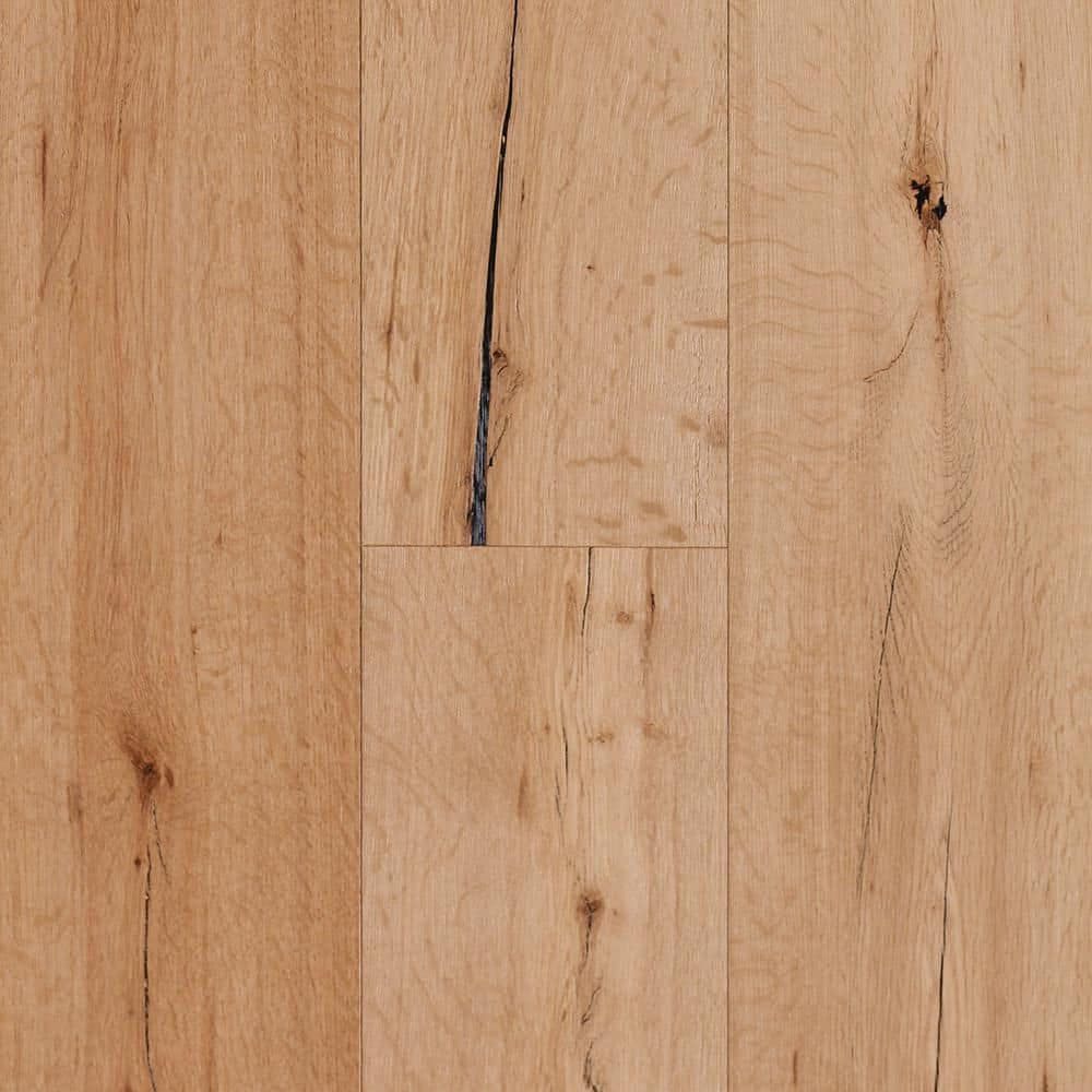 Time Honored Aged Natural Wh Oak 3/8 in. T x 6.5 in. W T+G Wire Brushed Eng