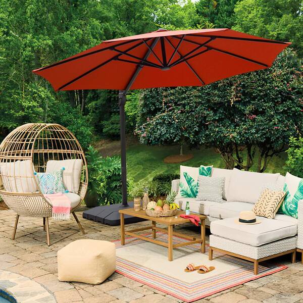 matching patio umbrella and chair cushions