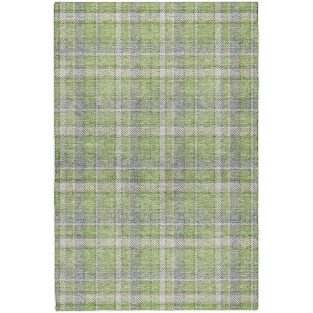 Addison Rugs Dream Shag Premium Machine Washable Abstract ADS563 Green ...