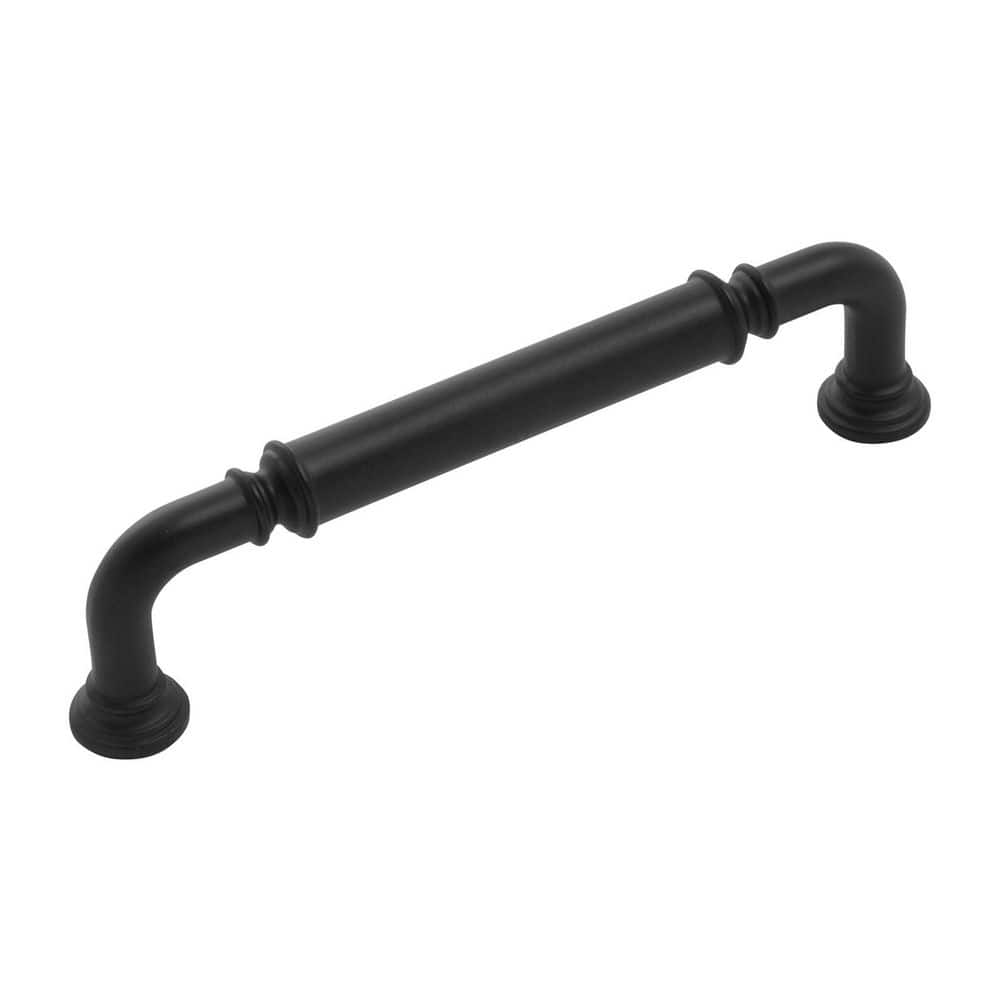 Berkshire Collection 5-1/16 in (128mm) Center to Center Matte Black Bar Cabinet Pull price history on PriceWatchPro