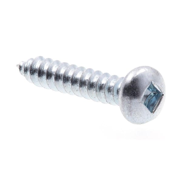 Prime-Line #6 x 3/4 in. Zinc Plated Steel Square Drive Pan Head Self-Tapping Sheet Metal Screws (50-Pack)