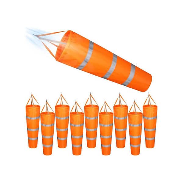 10 Piece Outdoor Hanging Heavy Duty Wind Socks HPBQJ5G5R3 - The