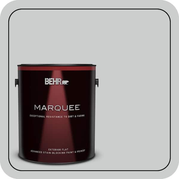 BEHR MARQUEE 1 gal. #N500-2 Loft Space Flat Exterior Paint & Primer