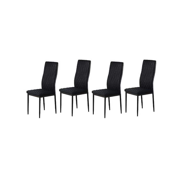 wetiny Parsons Chair Conference Chair (Set of 4)