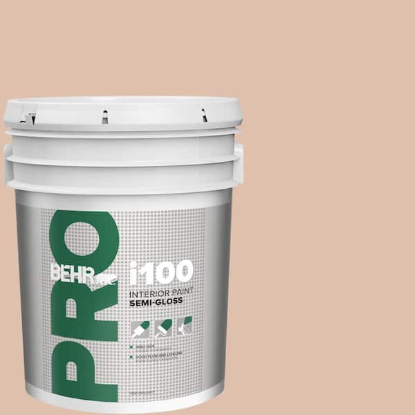 BEHR PRO 5 gal. #S200-2 Cinnamon Tea Semi-Gloss Interior Paint