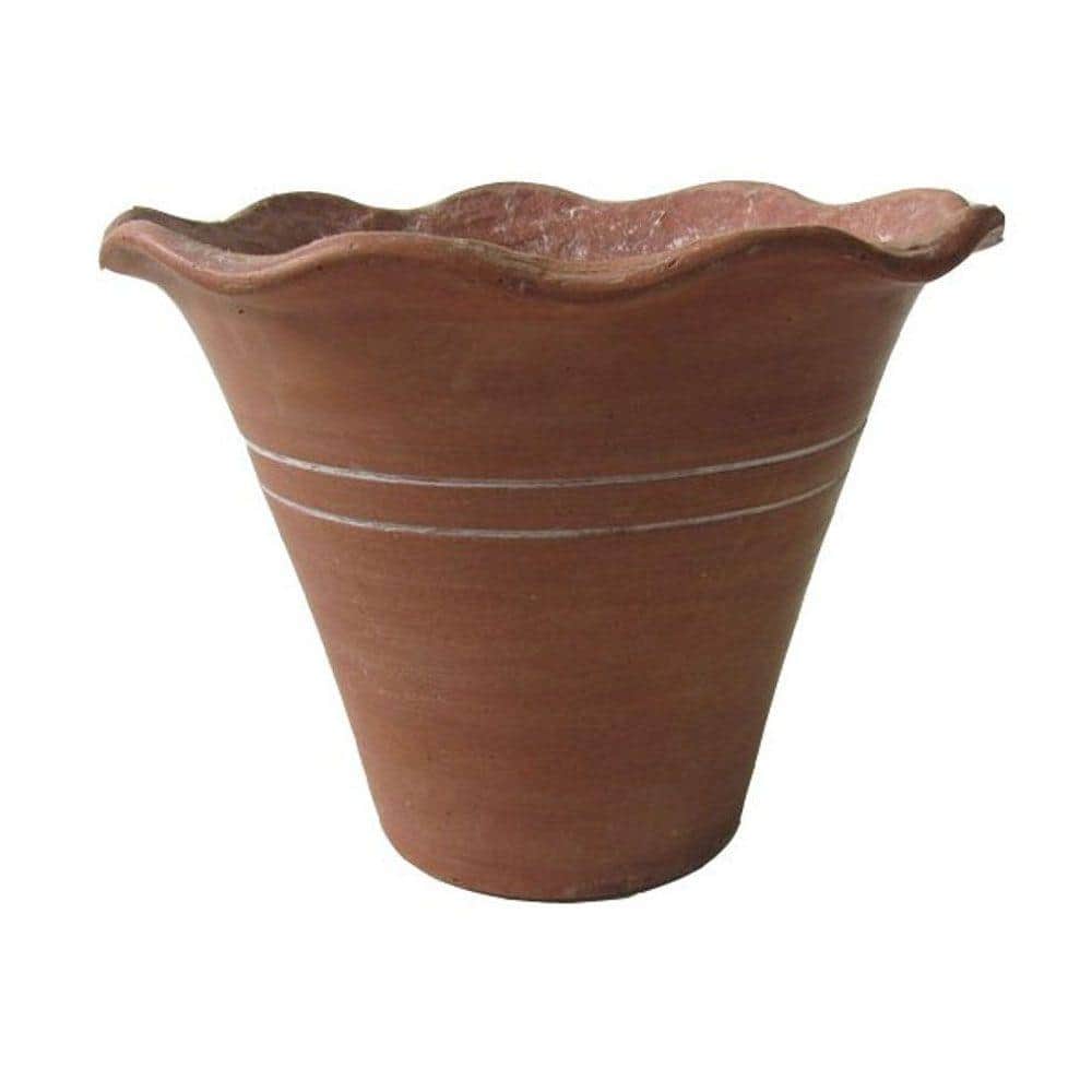 White Washed Ceramic Pot