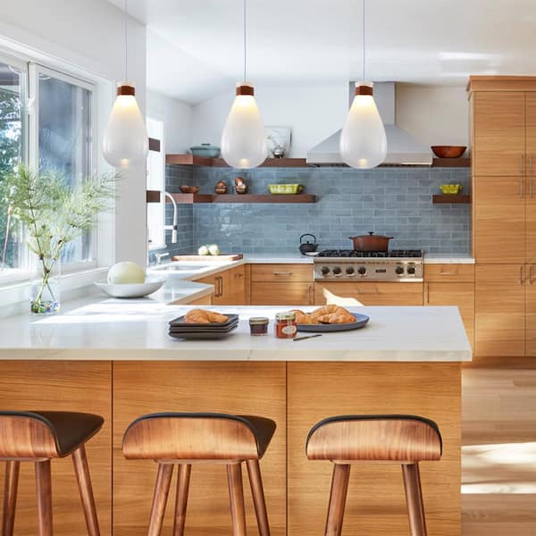 white cluster pendant light