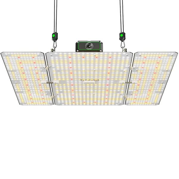 VIVOSUN 400-Watt Full Specturm LED Grow Light with Full Spectrum Diodes and Brand Driver, Bright White