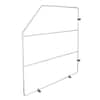 Rev-A-Shelf 597-18CR-52 18 inch Chrome Bakeware Sheet Tray Divider Kitchen Organizer