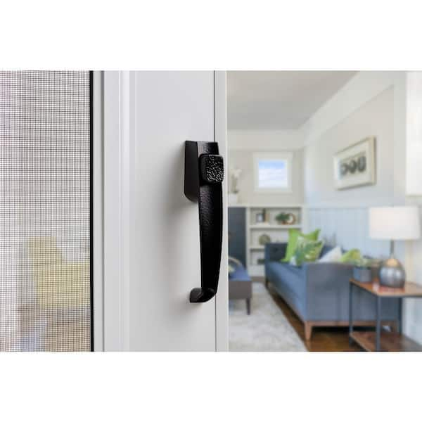 Wright Products Tie Down Keyed Push Button Door Latch for Screen and Storm  Doors, Black VK333X3BL - The Home Depot