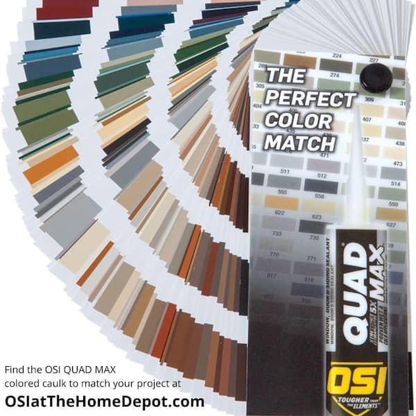 QUAD Max 9.5 fl. oz. White #001 Exterior, Window, Door, and Siding Caulk Sealant
