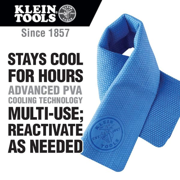 Klein Tools Cooling Gear Kit, Blue (2-Piece)