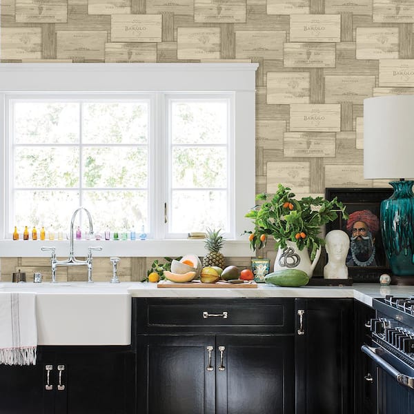 Chesapeake Adamstown Cream Vintage Newspaper Cream Wallpaper Sample  CTR64271SAM - The Home Depot