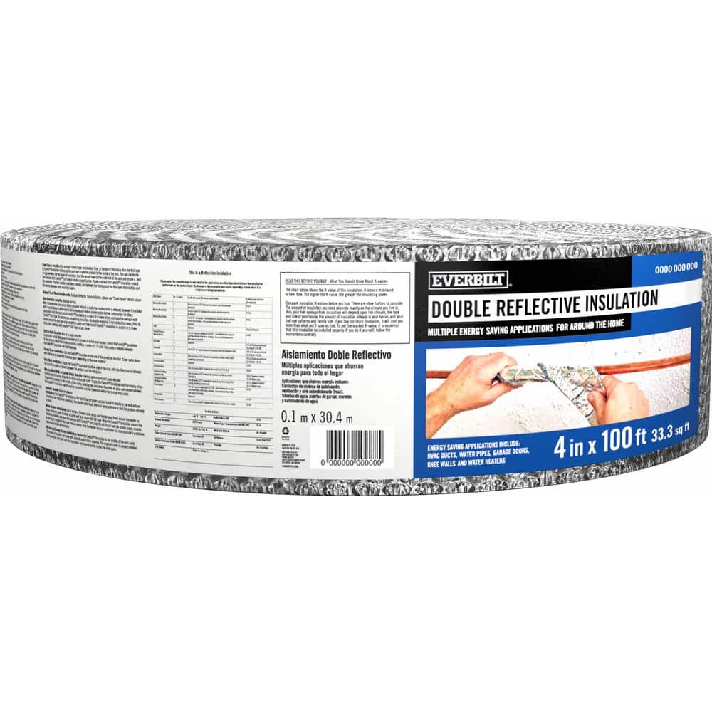 4 in. x 100 ft. Double Reflective Insulation Radiant Barrier price history on PriceWatchPro