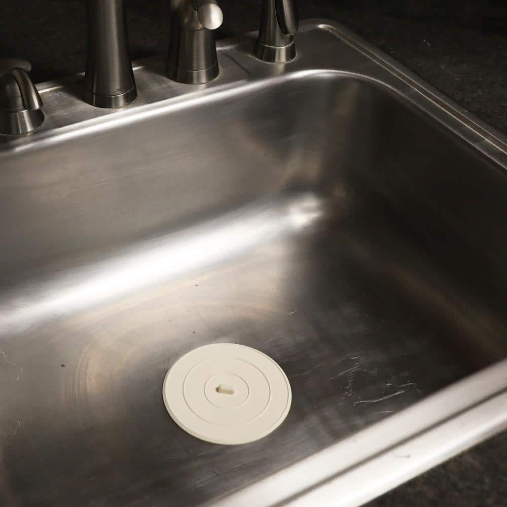 Danco 5" White Rubber Flat Suction Sink Stopper