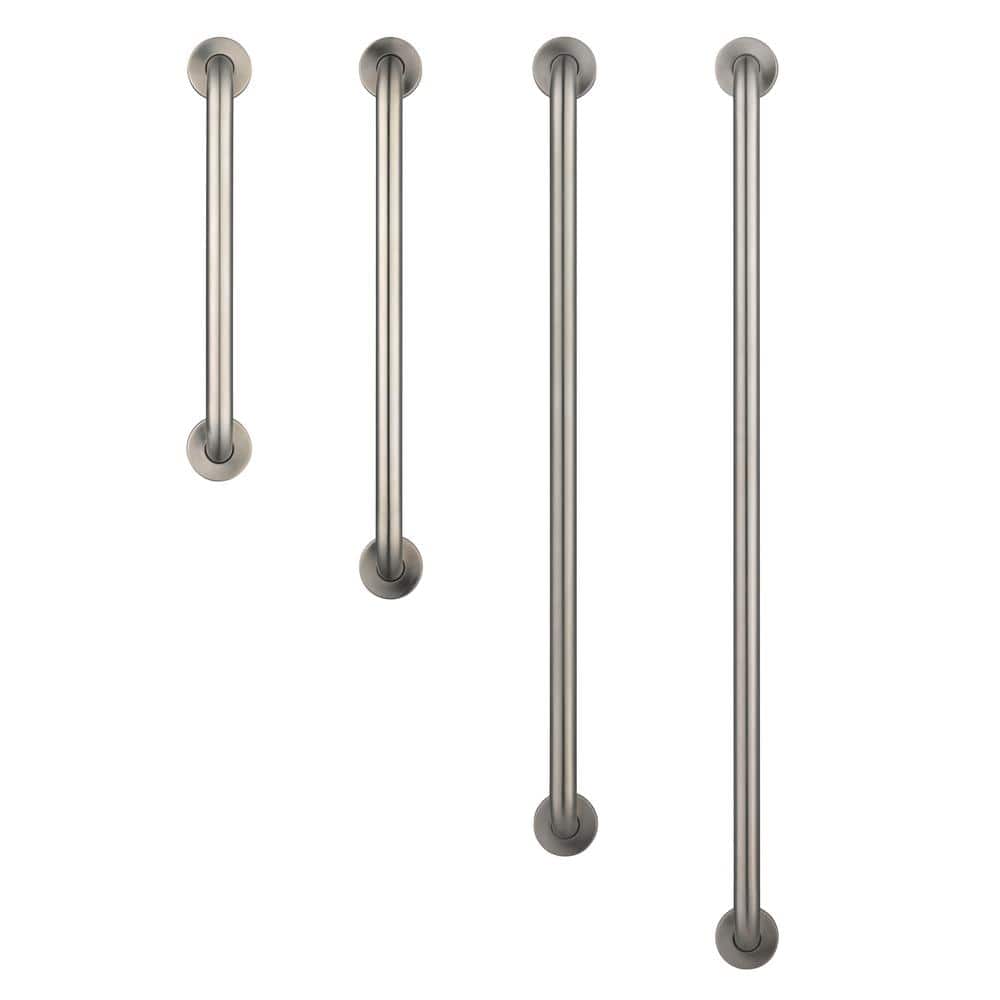 18 in. x 24 in. x 36 in. and 42 in. x 1-1/4 in. Concealed Screw ADA Compliant Grab Bar Combo in Brushed Stainless Steel price history on PriceWatchPro