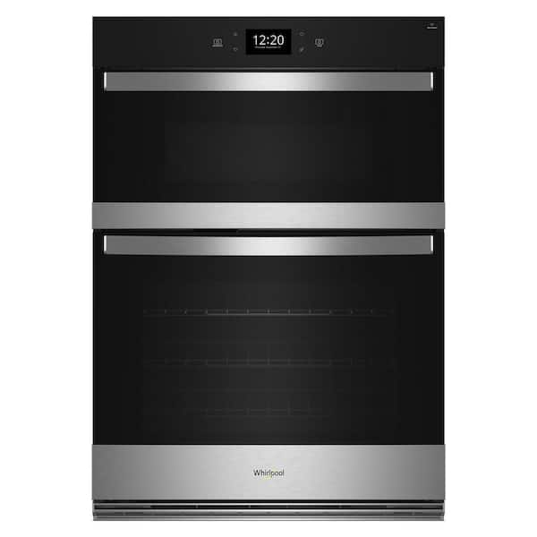 Whirlpool 30 in. Electric Wall Oven & Microwave Combo in Fingerprint Resistant Stainless Steel with Air Fry