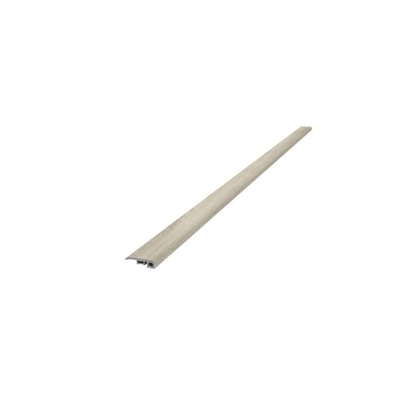 NewTechWood EverLux Clamshell Gray 0.39 in. T x 1.38 in. W x 84 in. L Reducer Molding