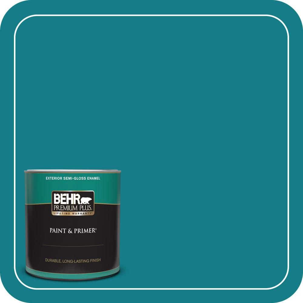 1 qt. #PPU13-01 Caribe Semi-Gloss Enamel Exterior Paint & Primer price history on PriceWatchPro