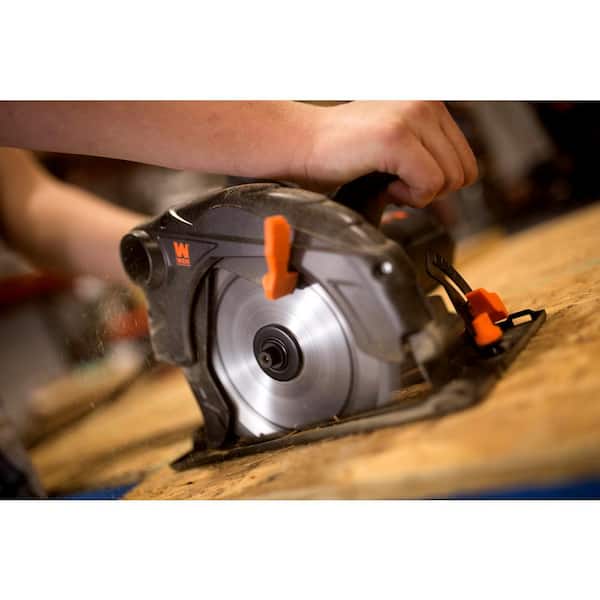 WEN 12 Amp 7-1/4 in. Sidewinder Circular Saw with 2-1/2 in. Cutting Depth  36725 - The Home Depot