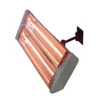 1,500-Watt Infrared Double Electric Wall-Mount Electric Patio Heater