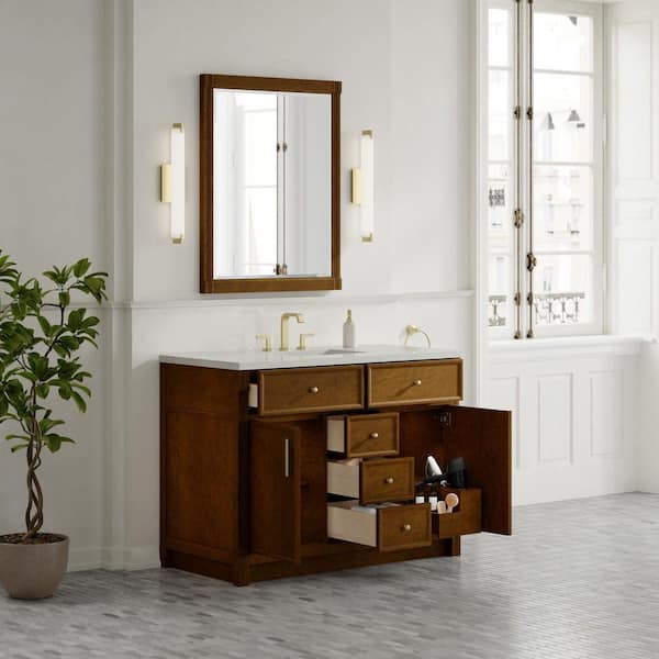 新品 VANITY BOX James Martin Vanities Bellshire 48.0 in. Single Bath Vanity in