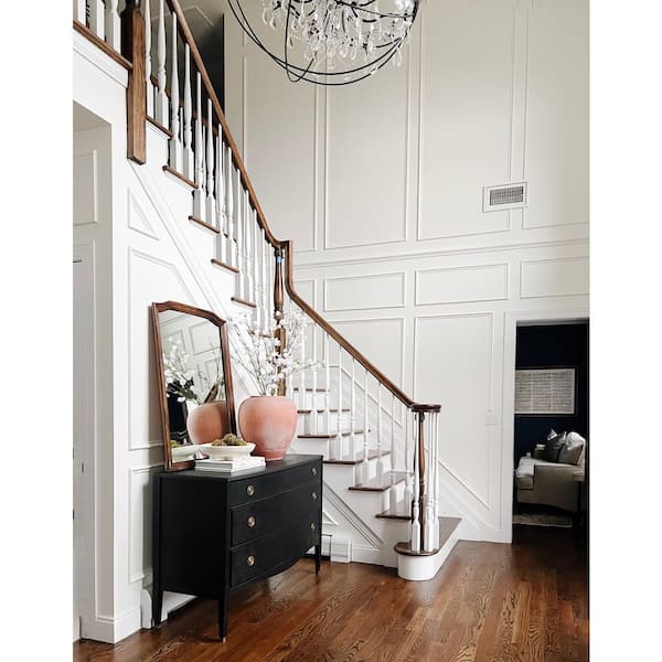 WM129 7/16 in. x 11/16 in. Medium Density Fiberboard (MDF) Shoe Molding