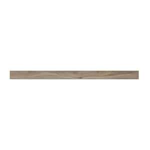Piedmont Albemarle Ash 0.75 in. T x 2.33 in. W x 94 in. L Luxury Vinyl Overlapping Stair Nose Molding