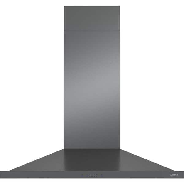 Zephyr Anzio 30 in. 600 CFM Wall Mount Range Hood with LED Light in Black Stainless Steel