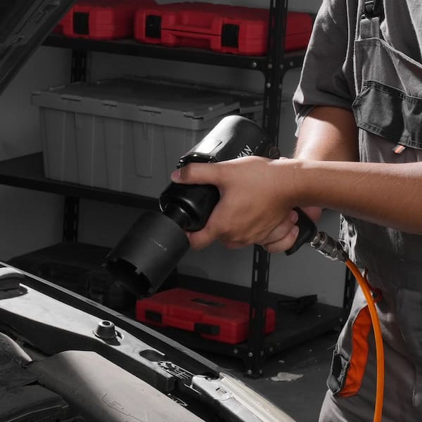 SKYSHALO Spindle Nut Socket Tool Kit, 1/2 in. Drive 6 Piece Axle