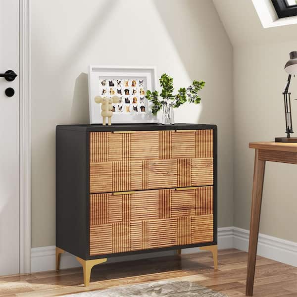Latitude Run® 2 Drawer Lateral File Cabinet With Lock - Secure, Spacious Steel Filing Cabinet For Home Office, Letter/Legal/F4/A4 Files & Reviews