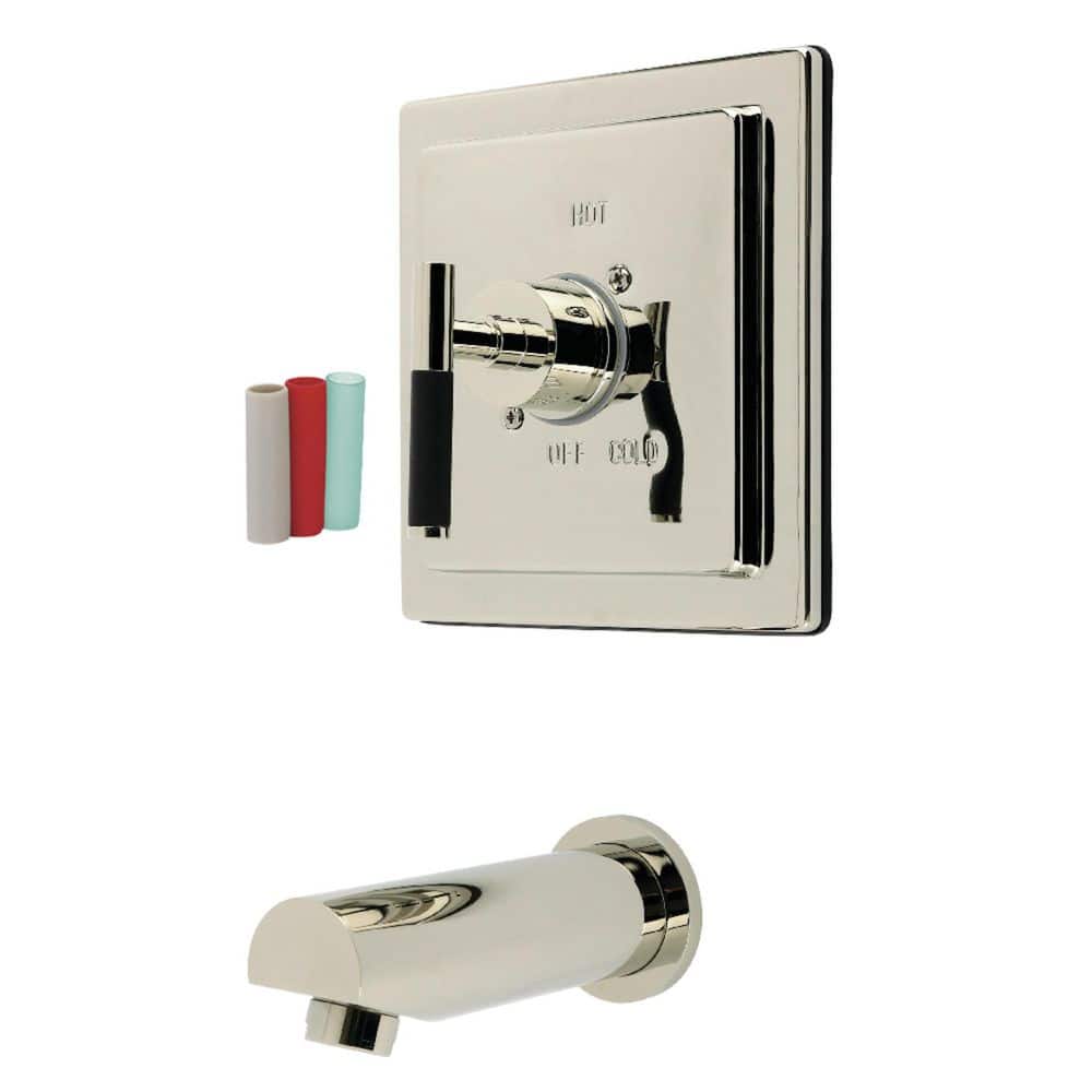 Kaiser 1-Handle Tub and Shower Faucet in Polished Nickel price history on PriceWatchPro