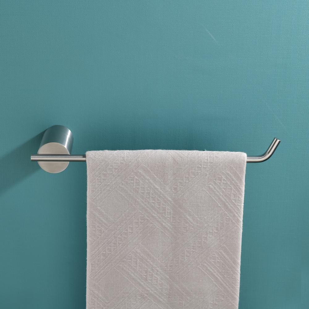 Brushed Nickel 4-Piece Stainless Steel Bath Hardware Set